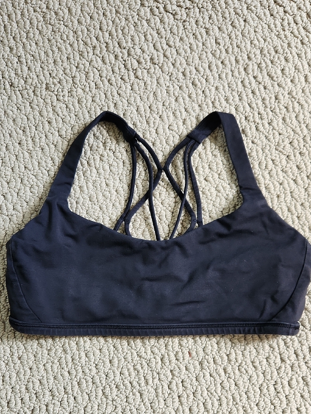 Lululemon Free To Be Zen Bra 6 Black